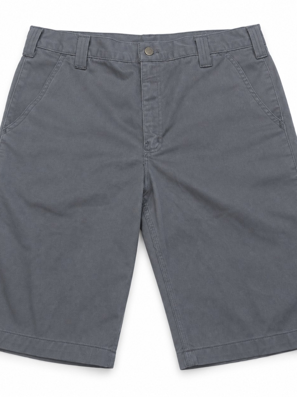 Carhartt Men's Slate Gray Flat Front Work Shorts